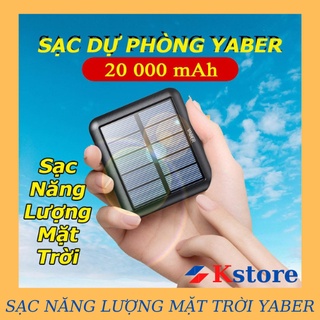 Sạc dự phòng,pin sạc dự phòng 20000mah,sạc năng lượng mặt trời,sạc nhanh pin mini nhỏ gọn tiện mang theo