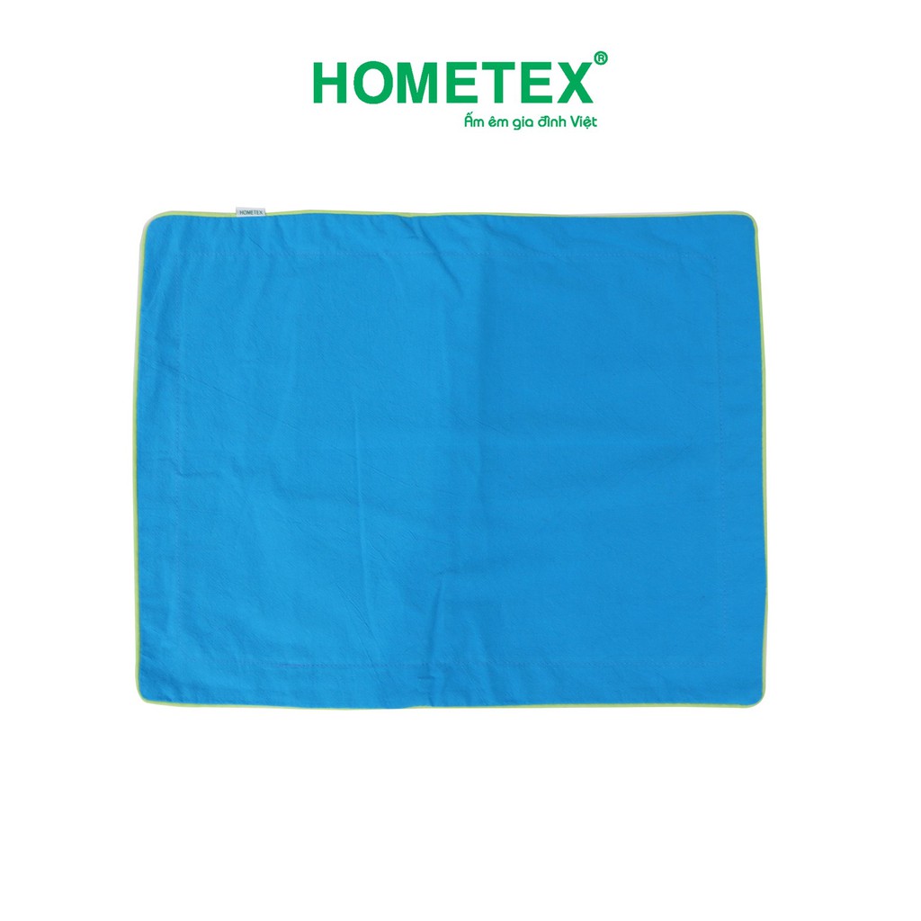 Áo gối đầu cho bé size 30x40cm viền bèo cotton xốp màu Hometex