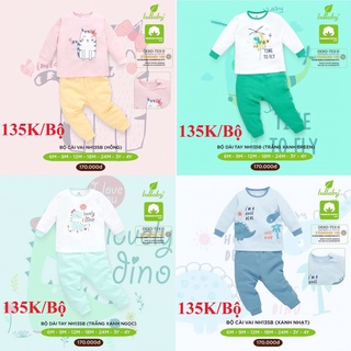 Lullaby Bộ Cài Vai Thu Đông Bé Trai/Gái NH135B