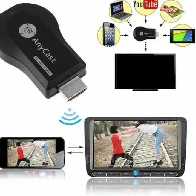 Thiết Bị Truyền Tín Hiệu Không Dây Km0 Anycast M9 Plus 1080p Wifi Hdmi 100% Chính Hãng