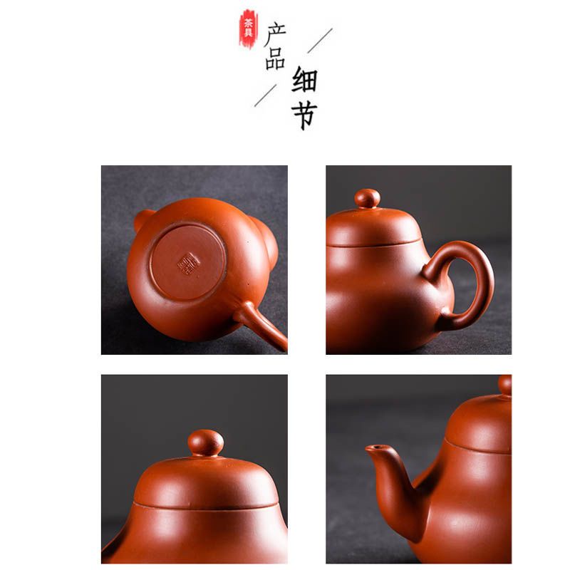 Bộ Ấm Trà Bằng Thủ Công Hình Quả Lê Độc Đáo