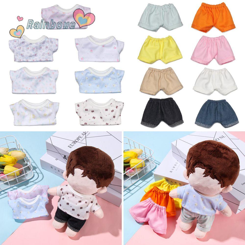 Áo Sơ Mi Cầu Vồng Mini Xinh Xắn Dành Cho Búp Bê 20cm