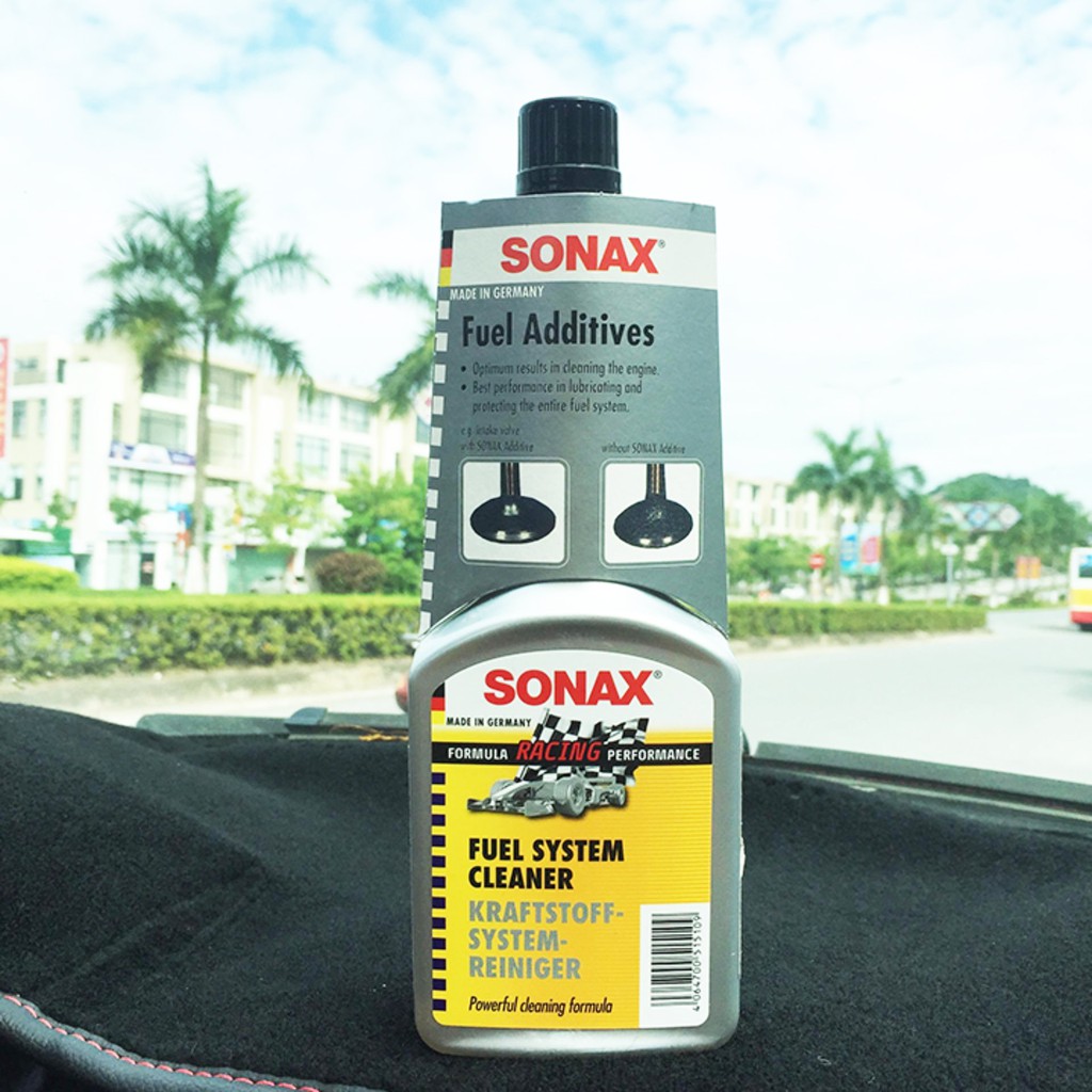 SONAX - Làm Sạch Và Bảo Vệ Hệ Thống Xăng Xe (Sonax Fuel System Cleaner  250ml) [Hàng Đức Chính Hãng]