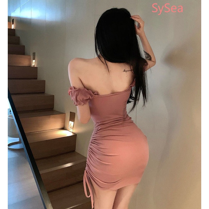 Đầm Ôm Body Màu Sắc Đơn Giản Quyến Rũ Cho Nữ