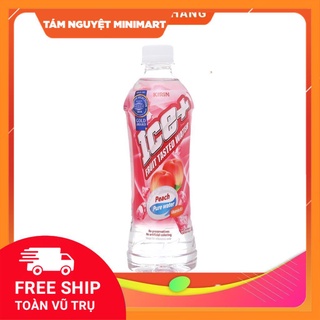 Chai nước đào ice + 490ml