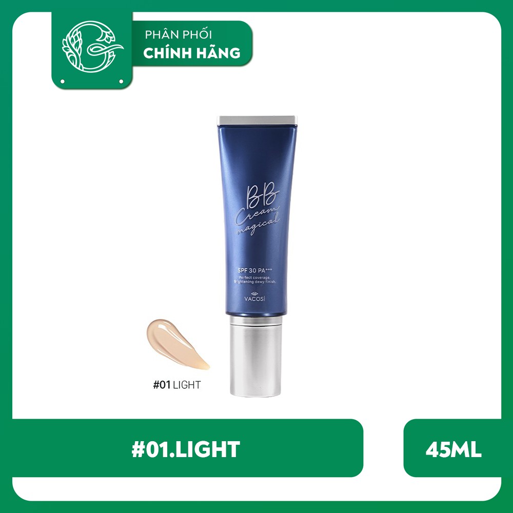 Kem nền Vacosi Magical BB Cream SPF30/PA+++ 45ml