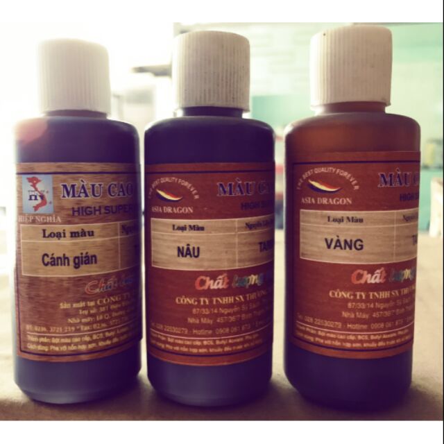 Tinh màu Pu sơn giả gỗ (100gr)