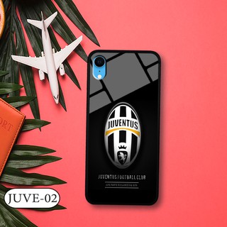 Ốp lưng kính 3D iPhone XR -hình đội bóng
