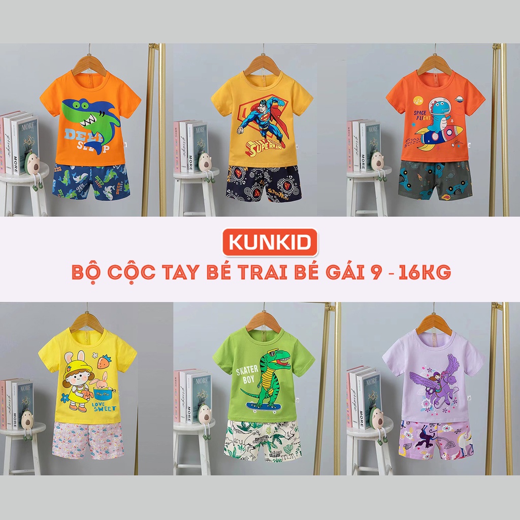 Bộ cộc tay trẻ em hàng Quảng Châu