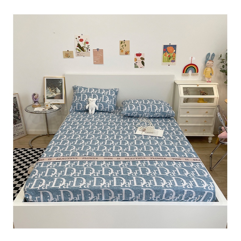 Ga Trải Giường Cotton Poly 1M2 1M6 1M8 Được Chọn Mẫu, Ga Bọc Đệm - HappyBedding