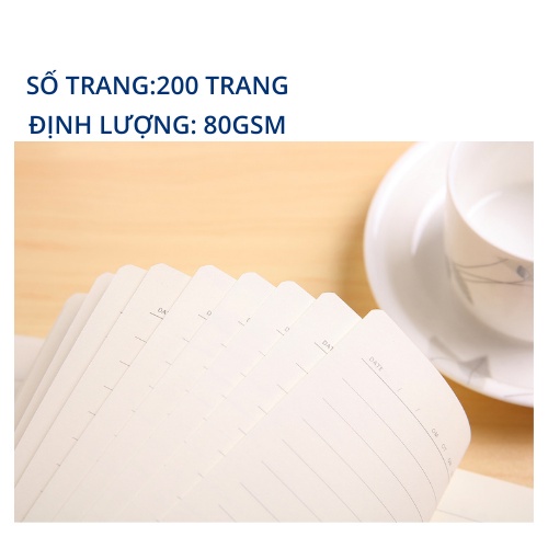 Sổ Da Cao Cấp Heeton A16-863 B5 Đủ Màu Kích Thước 177*252mm