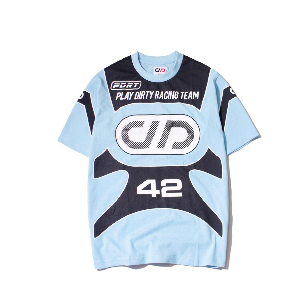 Áo Thun Tay ngắn Chất liệu cotton Kiểu dáng unisex Racing- PLAY DIRTY STREETWEAR