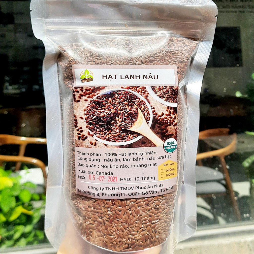 Hạt lanh Canada, 500Gr