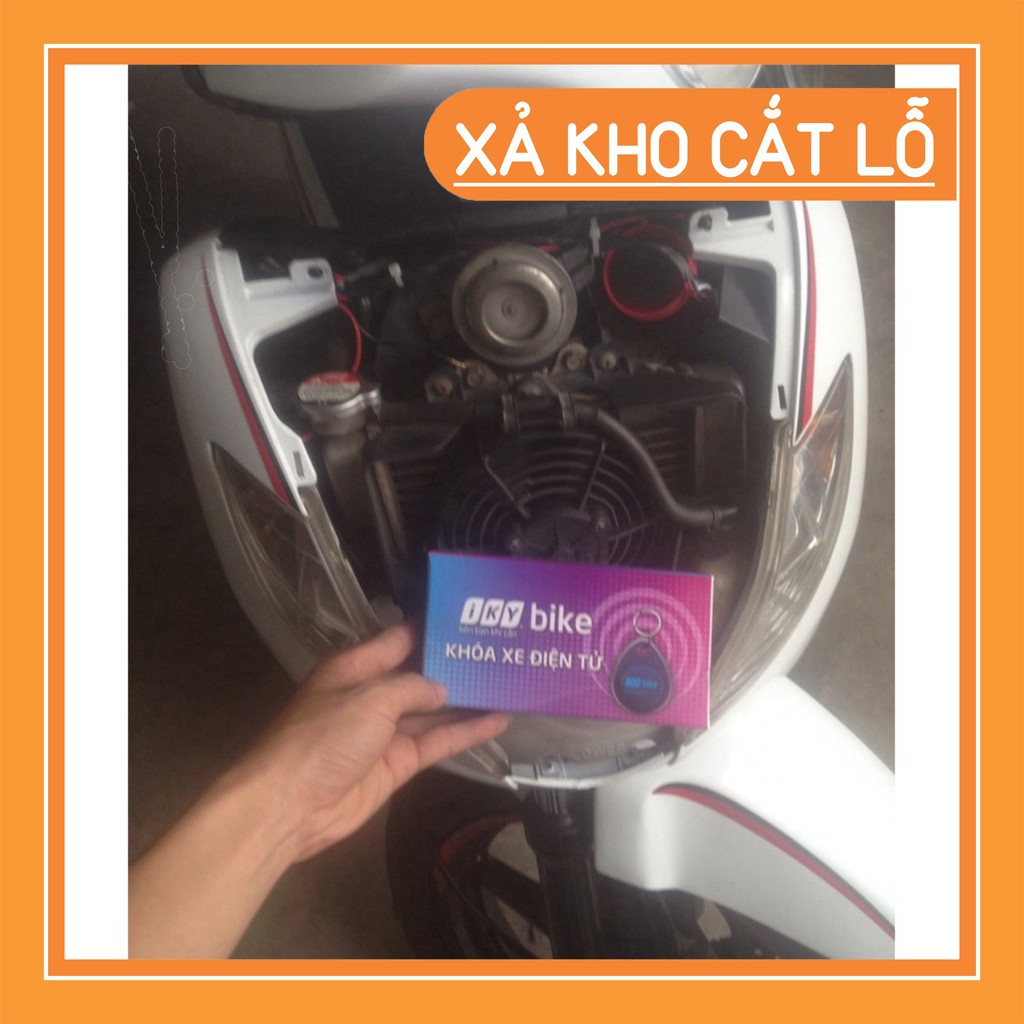 Khóa chống trộm xe máy thẻ từ thông minh iky bike