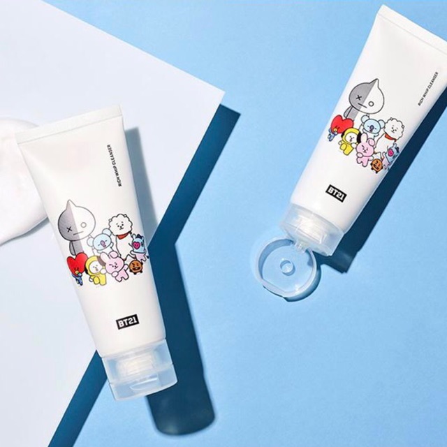 [CÓ SẴN +POSTER] Sữa Rửa Mặt - BT21 RICH WHIP CLEANSER