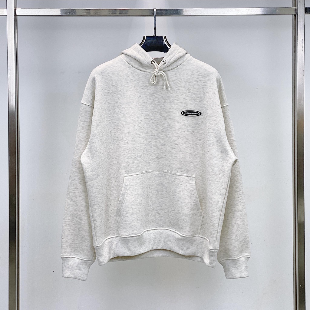 Áo Nỉ Mũ Dáng Rộng Tag Cao Su - Hoodie Unisex Local Brand
