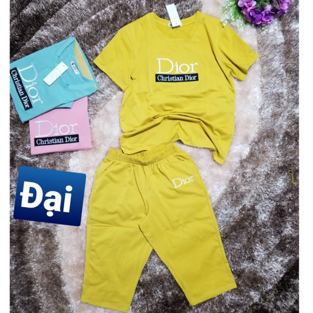 Đồ bộ thun cotton lửng