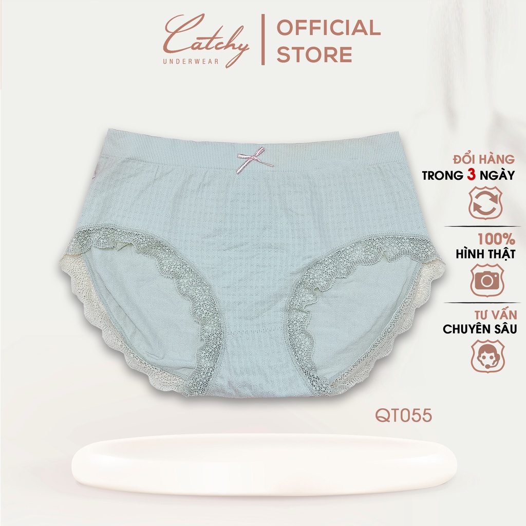 Quần Lót Nữ Màu Trơn Mềm Mịn Mặc Tôn Dáng Nhẹ Nhàng Quyến Rũ QT055