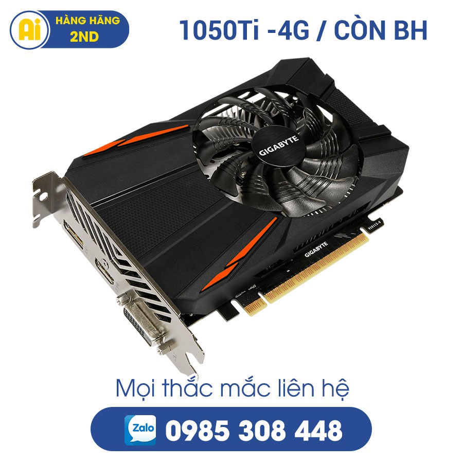 VGA Gigabyte GTX 1050 TI OC 4GB DDR5 | BigBuy360 - bigbuy360.vn