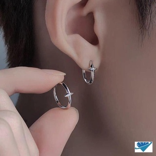 Bông tai Nụ Nam nữ Bạc ta nguyên chất chính Hãng -Bạc Kim Hưng