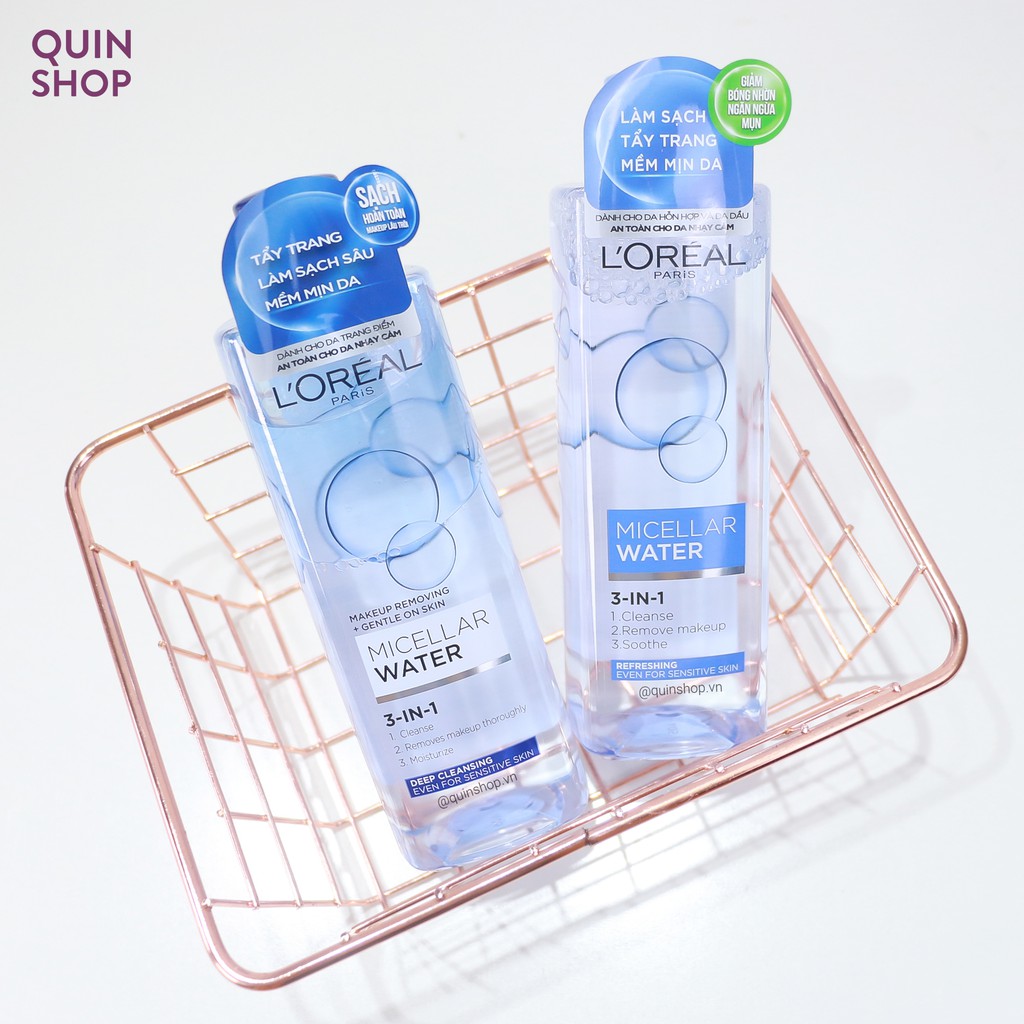 Nước Tẩy Trang Loreal Micellar Water 3 In 1 | BigBuy360 - bigbuy360.vn