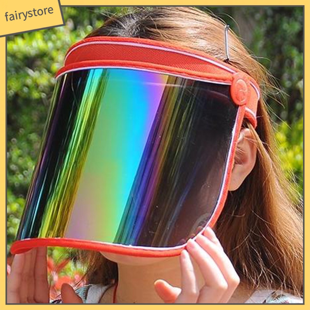 Mũ Che Nắng Unisex Mặt Kính Phản Quang Bảo Vệ Chống Tia UV Khi Chơi Thể Thao Ngoài Trời