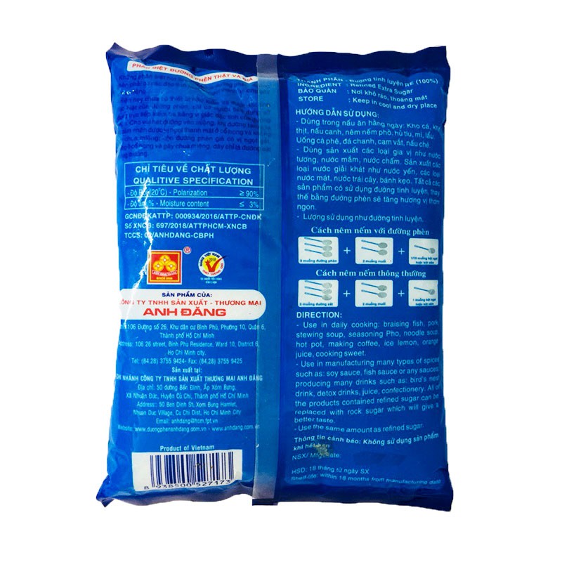 Đường phèn Anh Đăng dạng hạt 500g