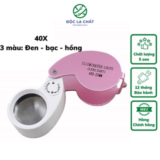 Kính lúp có đèn 40X móc khóa K21011