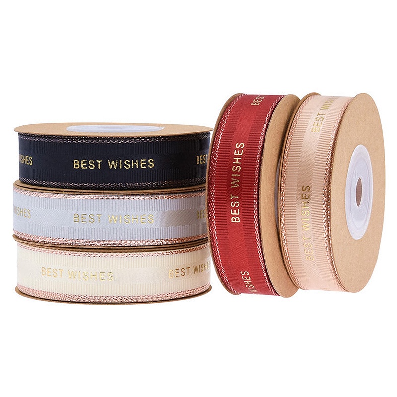 Cuộn dây ruy băng gói quà thủ công tiện lợi dài 10 thước rộng 15mm