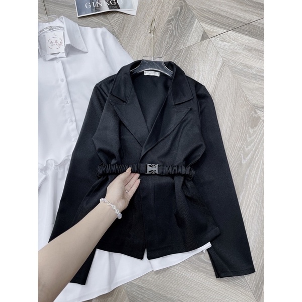 [ 𝐅𝐑𝐄𝐄 𝐒𝐇𝐈𝐏 ] SÉT VEST ĐAI CÁ TÍNH VÁY TRONG CHẤT THÔ MỀM DÁNG BABYDOLL XÒE