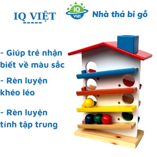 Nhà thả bi gỗ