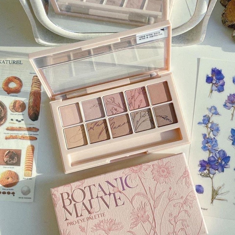 Màu Mắt Trang Điểm CLIO PRO EYE PALETTE 09 BOTANIC MAUVE 6g