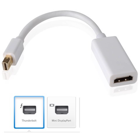 cáp mini displayport ra hdmi.