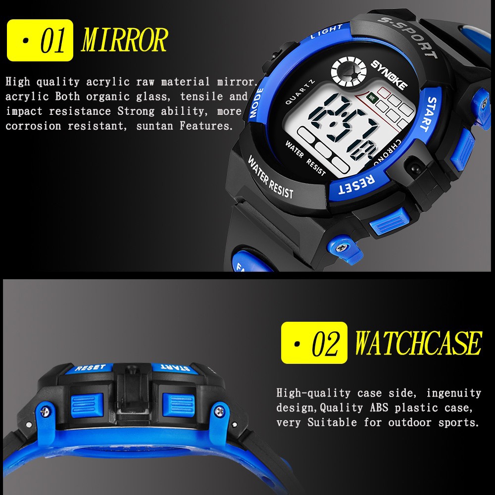 Đồng Hồ Điện Tử Thể Thao Đa Năng Chống Nước Cho Bé | BigBuy360 - bigbuy360.vn