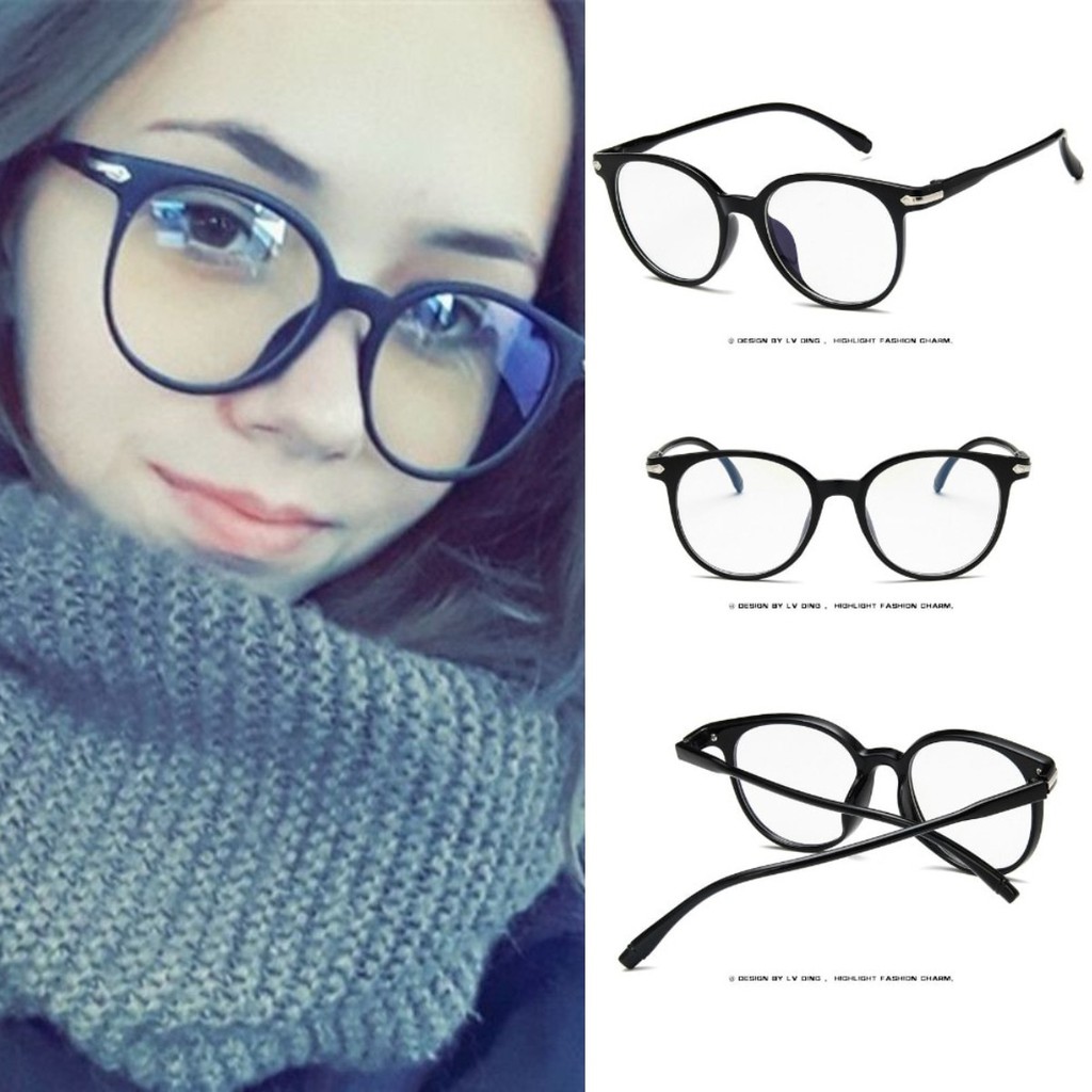 Kính Gọng Tròn Phong Cách Retro