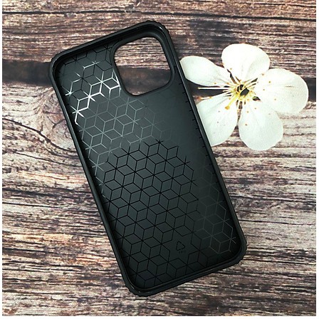 Ốp lưng Silicone dẻo màu đen hãng KST DESIGN Cho iPhone 12 Mini /12/12 Pro/12 Pro Max. Chống sốc, chống va đập.