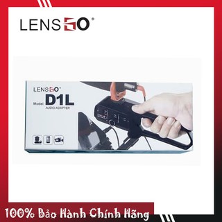 (Nhập LENSCN11 -50k) LENSGO Audio Adapter D1L - Radio Mixer. Được thiết kế cho Điện Thoại, Máy Ảnh DSLR, Máy Quay Phim