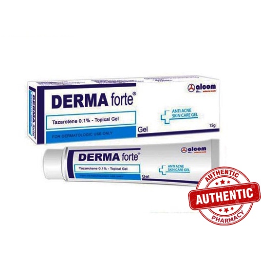 Derma Forte Gel (15g) - Giảm Mụn Trứng Cá, Ngừa Thâm, Mờ Sẹo, Dưỡng Da