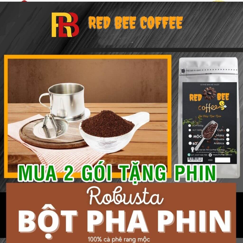 Cà phê Robusta honey nguyên chất rang mộc 100% đậm vị thơm hương ngọt hậu-pha máy-pha phin-cold brew