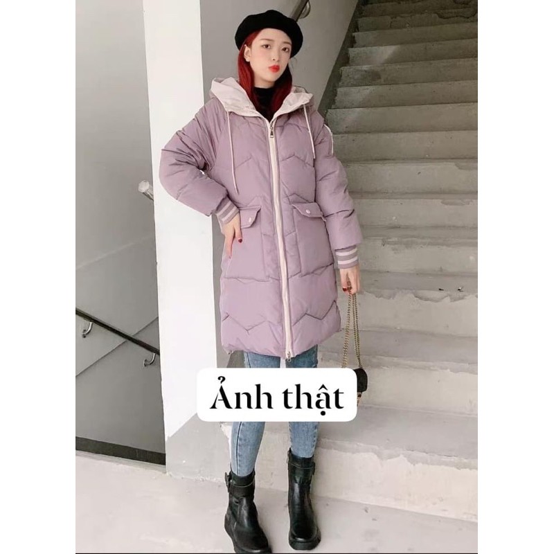 Áo Khoác Nữ Áo Phao Dáng Dài Quảng Châu CAM KẾT LOẠI 1 K2BK3B | BigBuy360 - bigbuy360.vn