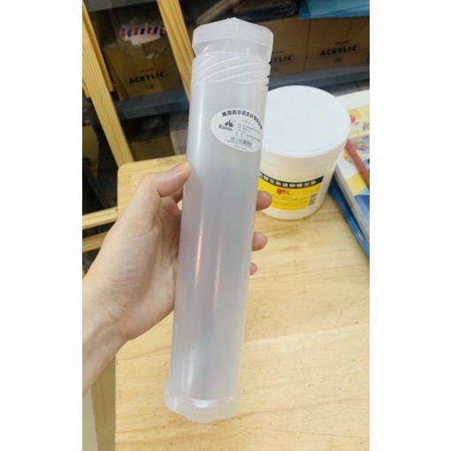 ống đựng cọ vẽ, ống đựng bút vẽ cọ vẽ bằng nhựa