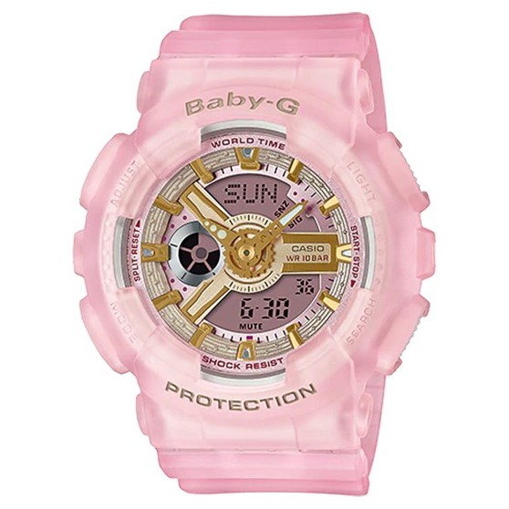 Đồng hồ Casio Baby-G Nữ BA-110SC-4ADR chính hãng bảo hành 5 năm Pin trọn đời
