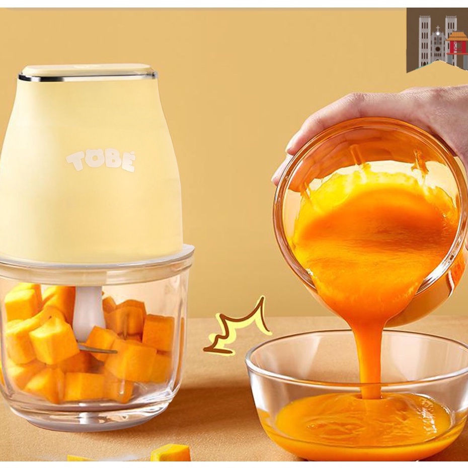 Máy Xay đa năng Tobé 600ml cối Thuỷ Tinh