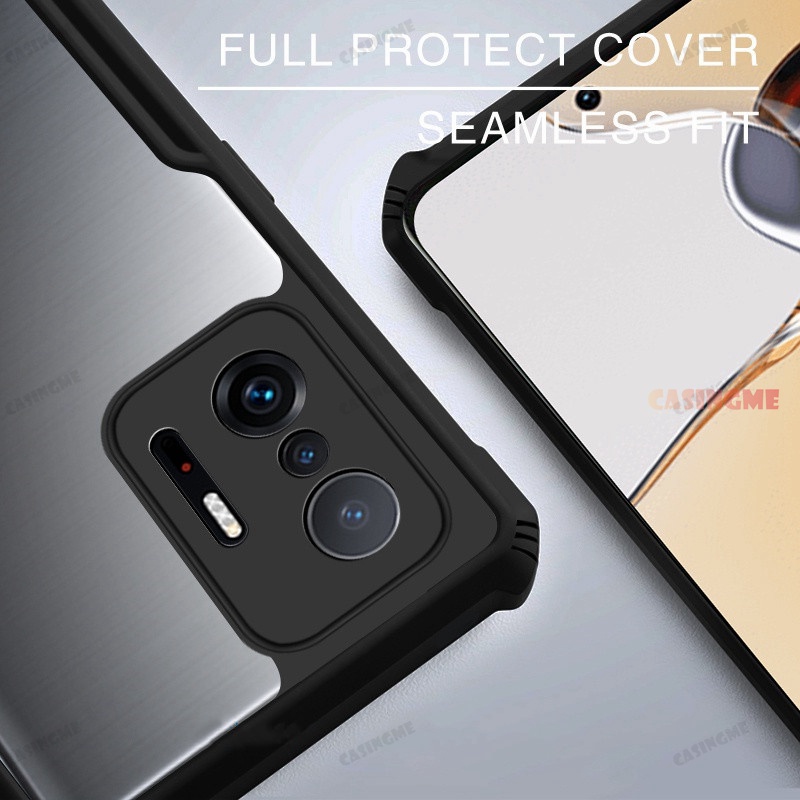 Ốp điện thoại trong suốt chống sốc cho Xiaomi 11T 11TPro Mi 11 T Pro