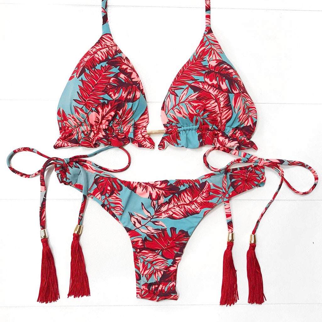 Bộ Bikini Màu Trơn Gợi Cảm Cho Nữ | BigBuy360 - bigbuy360.vn