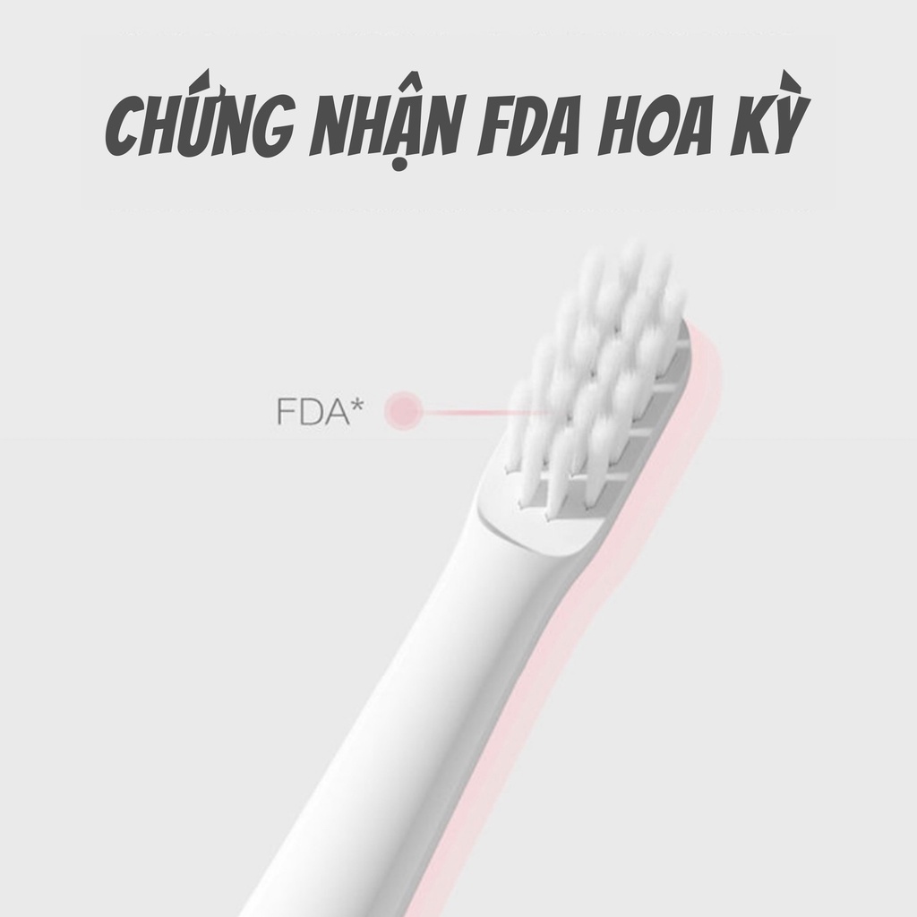 [HÀ NỘI] Đầu bàn chải đánh răng điện cho Xiaomi T100 không thấm nước