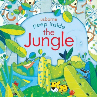 Sách Lật mở Peep Inside The Jungle Usborne