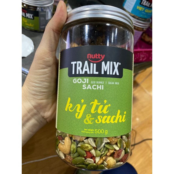 Hỗn Hợp Hạt Trái Cây NUTTY TRAILMIX KỶ TỬ & SACHI  Sức Khỏe, Healthy, Giảm Cân, Dinh Dưỡng