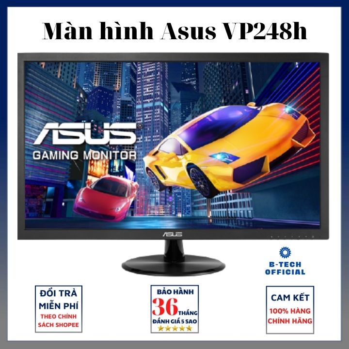 Màn hình máy tính Asus VP248H 24 inch | FHD | 1ms | 75Hz | BH 3 năm