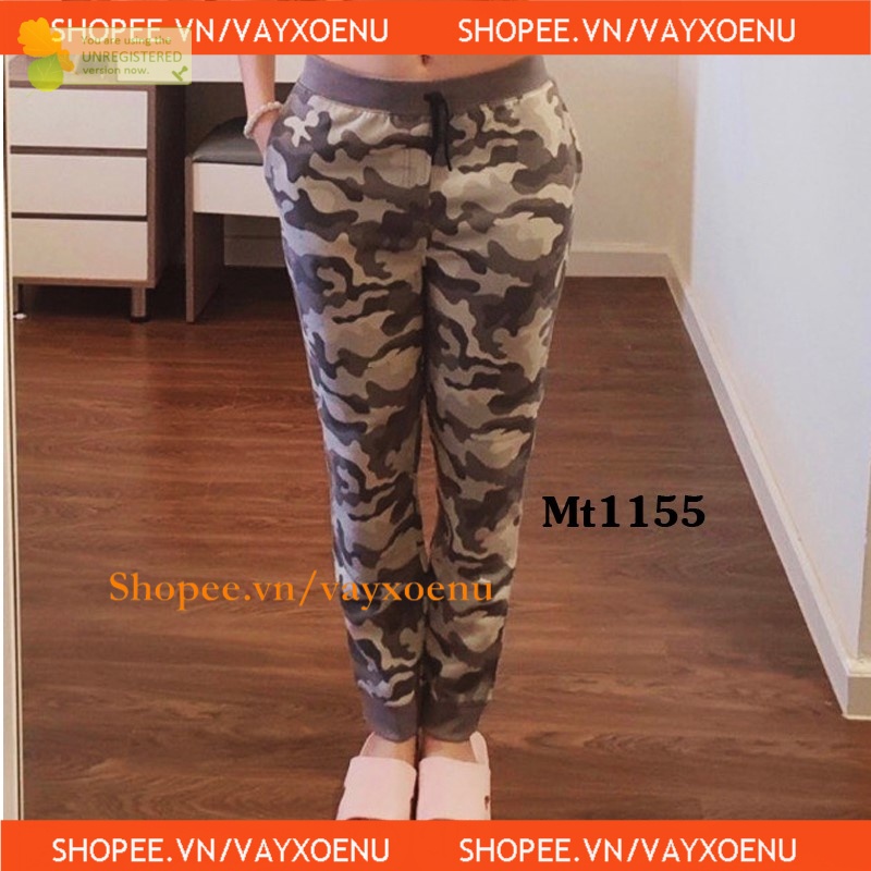 Quần Jogger Lính Mt1155 vayxoenu màu sắc lạ mắt, cá tính